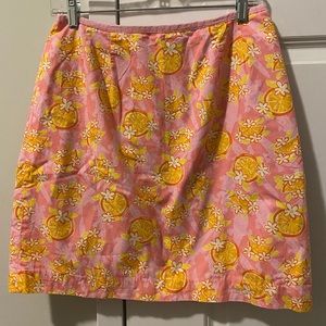 Lilly Pulitzer vintage white label skirt